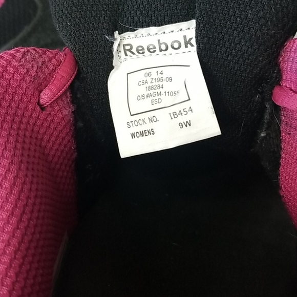 Womens Reebok Safety Shoes Lace-Up Running Shoe - Picture 8 of 10